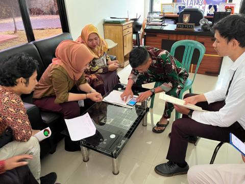 Coktas di Batalyon 323 Raider Buaya Putih