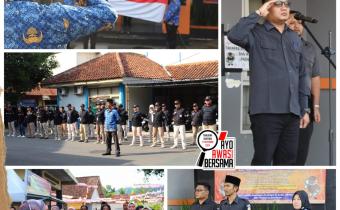 Bawaslu Kota Banjar Gelar Upacara Hari Kemerdekaan RI Ke-79 