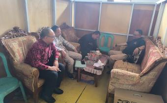 Koordinasi data dan sosialisasi posko aduan masyarakat perihal pemutakhiran data pemilih berkelanjutan di Desa Binangun Kecamatan Pataruman Kota Banjar