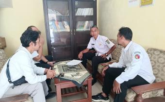 Bawaslu Kota Banjar Saat Koordinasi Dan Uji Petik Data Pemilih di Bojongkantong